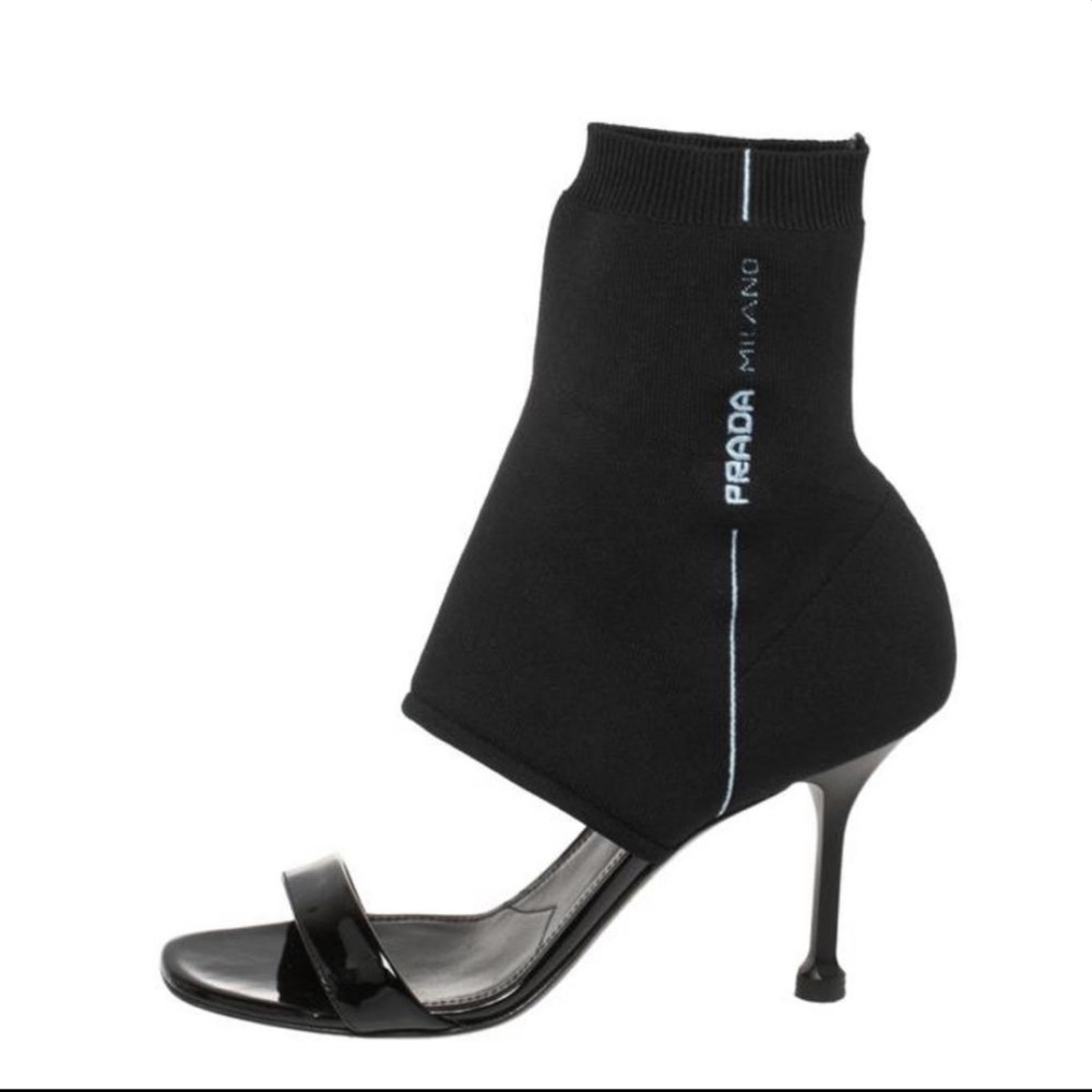 Prada Ankle Sock Sandal